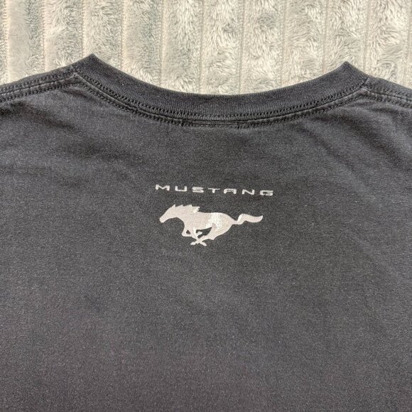 Ford‎ Boss 302 Mustang T-Shirt Mens XL Black Graphic Auto 100% Cotton Licensed - Picture 6 of 9
